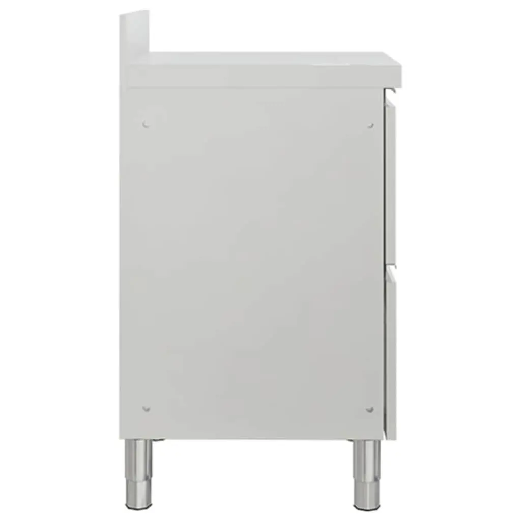 Stainless Steel Kitchen Cabinet with 2 Drawers
