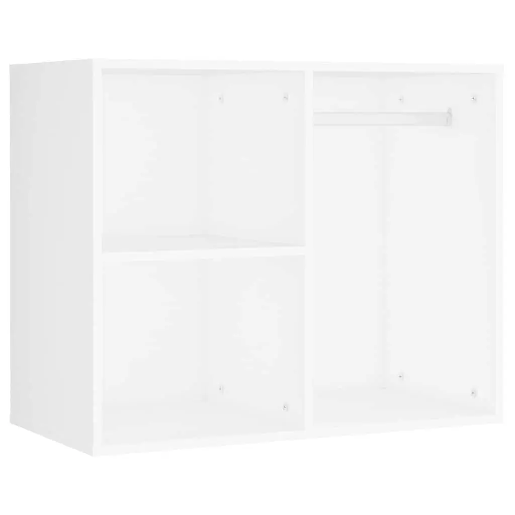 White LED Dressing Table with 2 Cabinets for Makeup