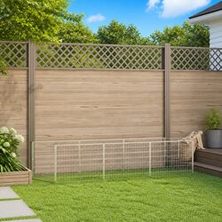 Durable Steel Dog Kennel with Spacious 3m² Exercise Area