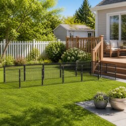 Robust Steel Wire Mesh Dog Kennel with Lockable Door