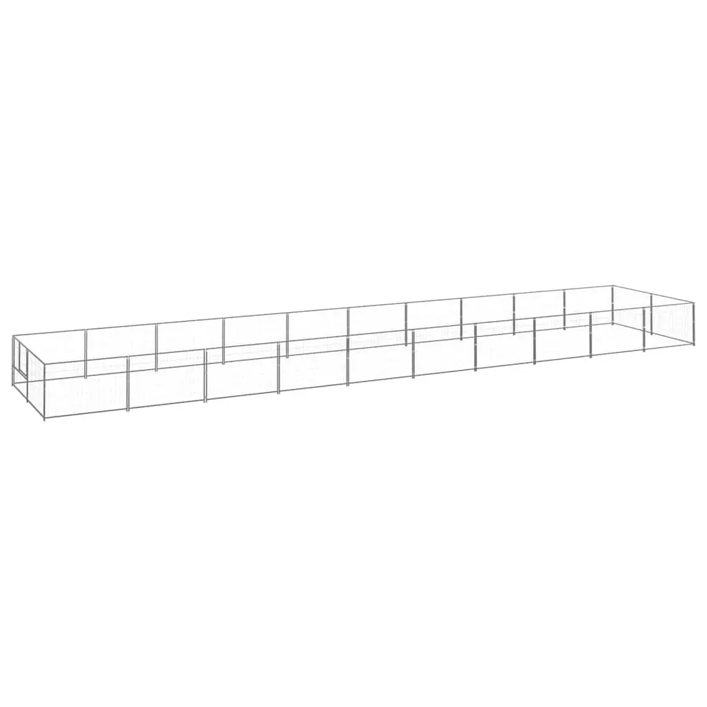 Dog Kennel Outdoor Pet Enclosure 20 m² Steel Wire Mesh Run Cage Exercise Pen