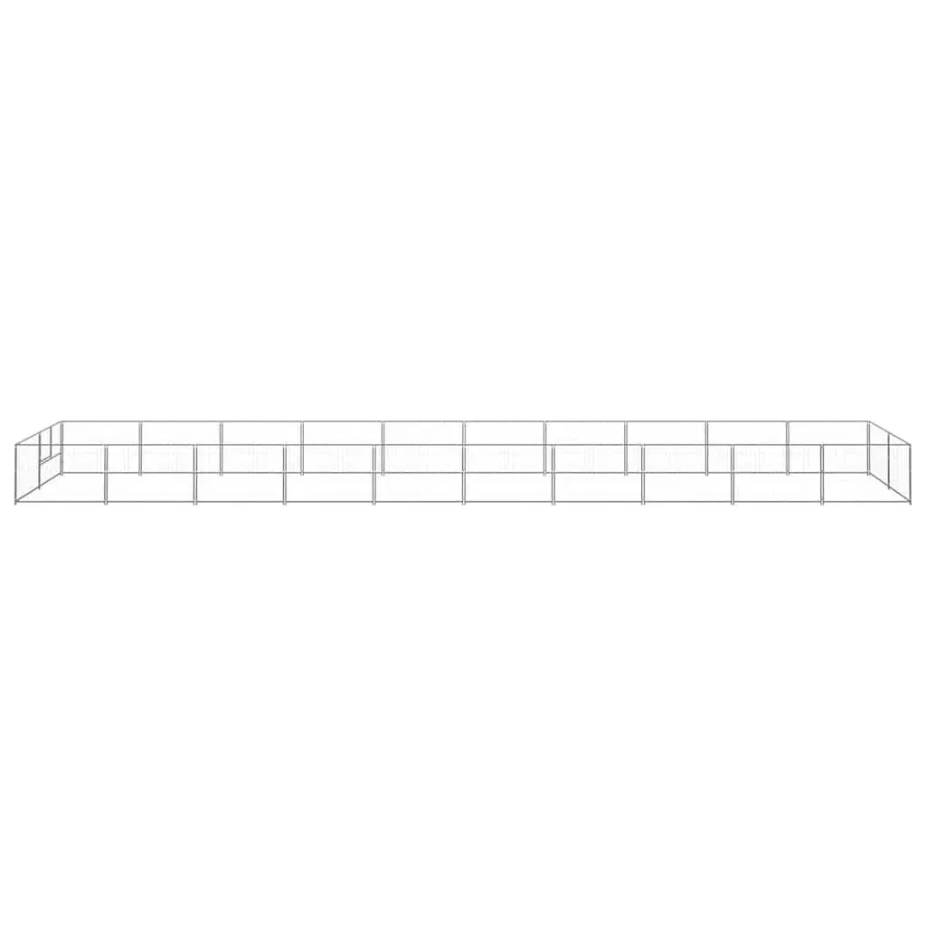 Dog Kennel Outdoor Pet Enclosure 20 m² Steel Wire Mesh Run Cage Exercise Pen
