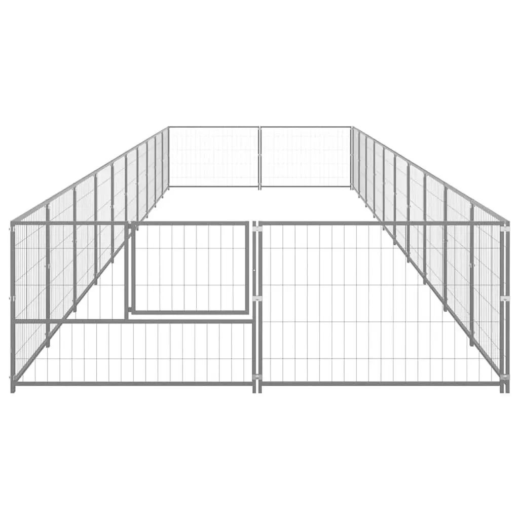 Dog Kennel Outdoor Pet Enclosure 20 m² Steel Wire Mesh Run Cage Exercise Pen