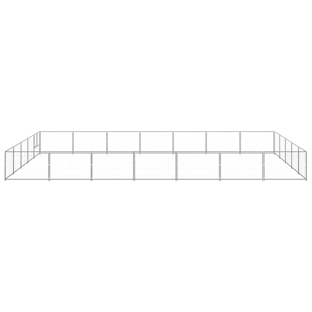 Steel Dog Kennel with Lockable Door
