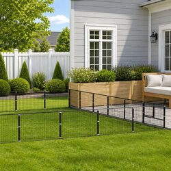 Durable Large Outdoor Dog Kennel with Steel Wire Mesh