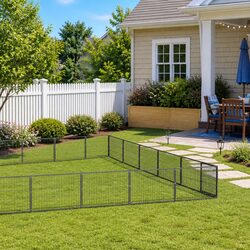 Durable 54 m² Steel Wire Mesh Dog Kennel Enclosure
