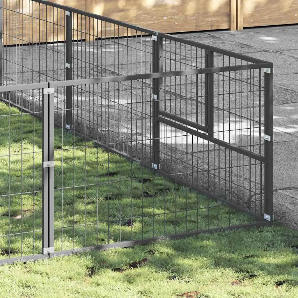 60m² Outdoor Dog Kennel with Lockable Door
