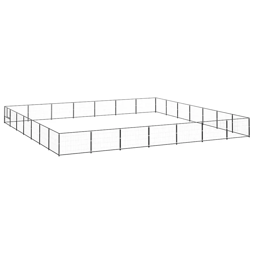 Dog Kennel Outdoor Pet Enclosure Steel Wire Mesh Exercise Run Playpen Large