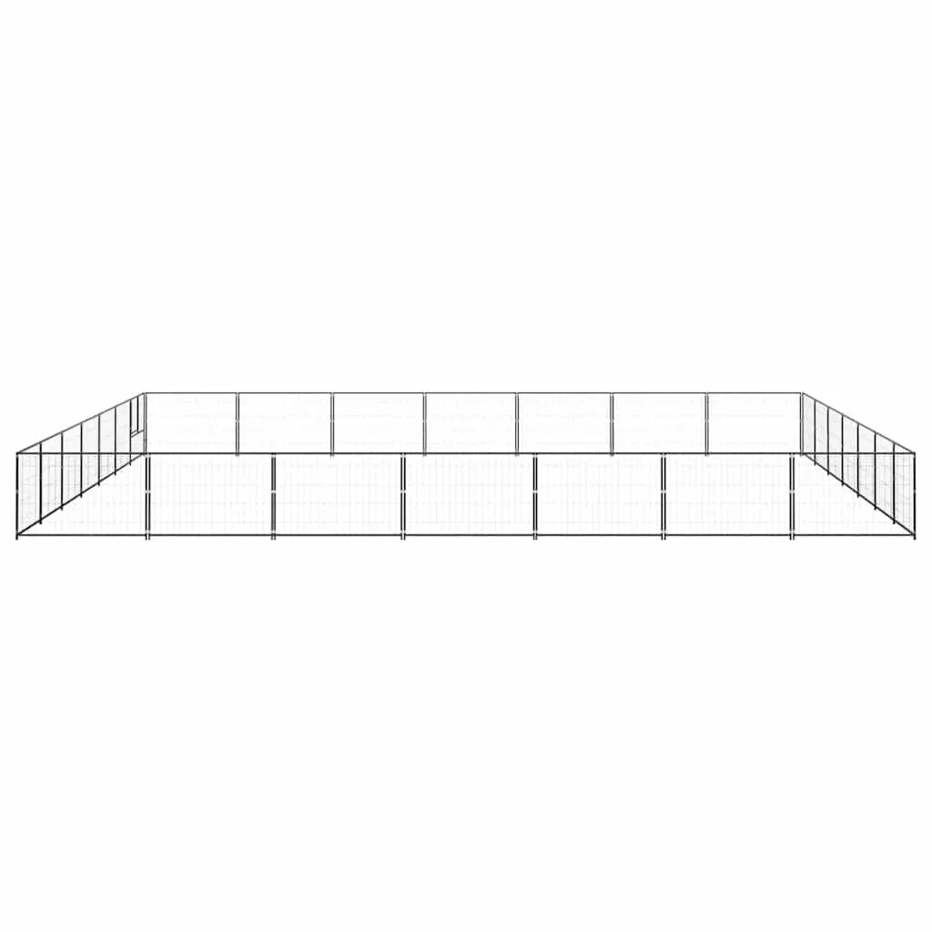 Dog Kennel Outdoor Pet Enclosure Steel Wire Mesh Exercise Run Playpen Large