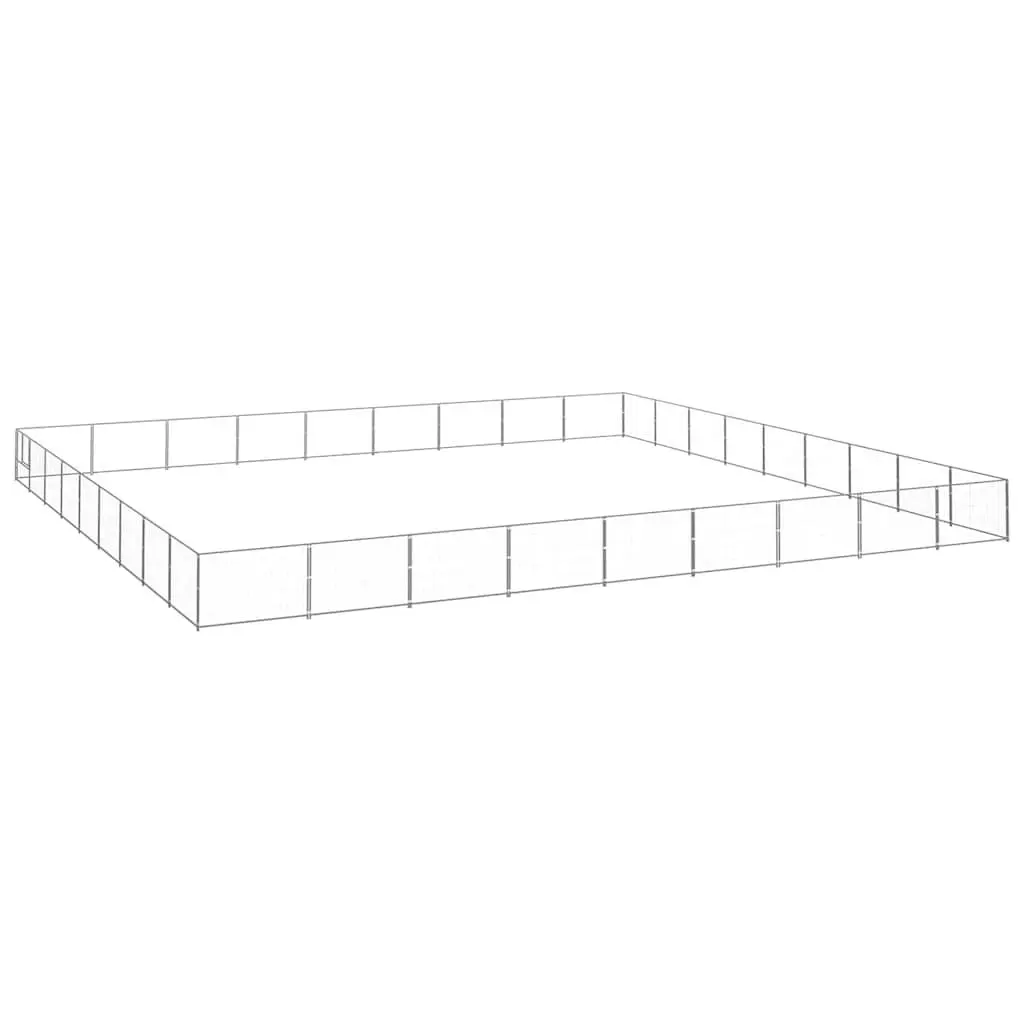 Steel Dog Kennel for Outdoor Exercise Play