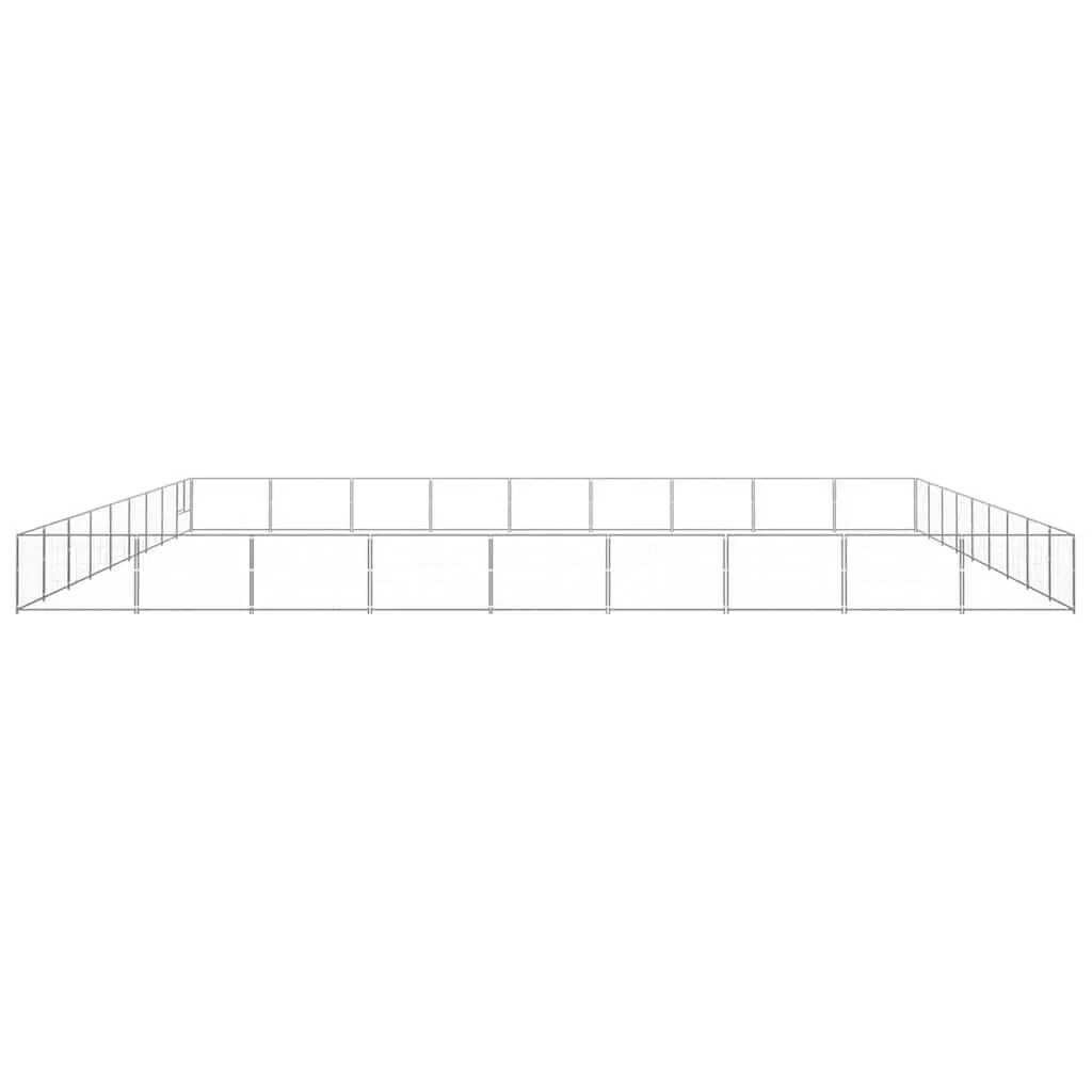 Steel Dog Kennel for Outdoor Exercise Play