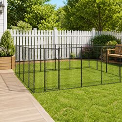 Durable Outdoor Dog Kennel with Lockable Door