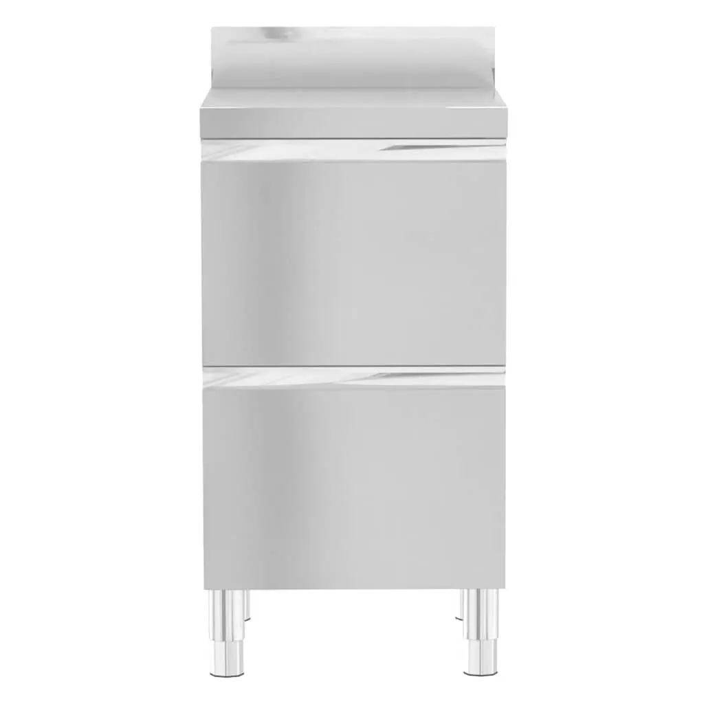 Stainless Steel 3 Piece Storage Cabinet Set for Commercial Kitchen Restaurant Hotel Garage