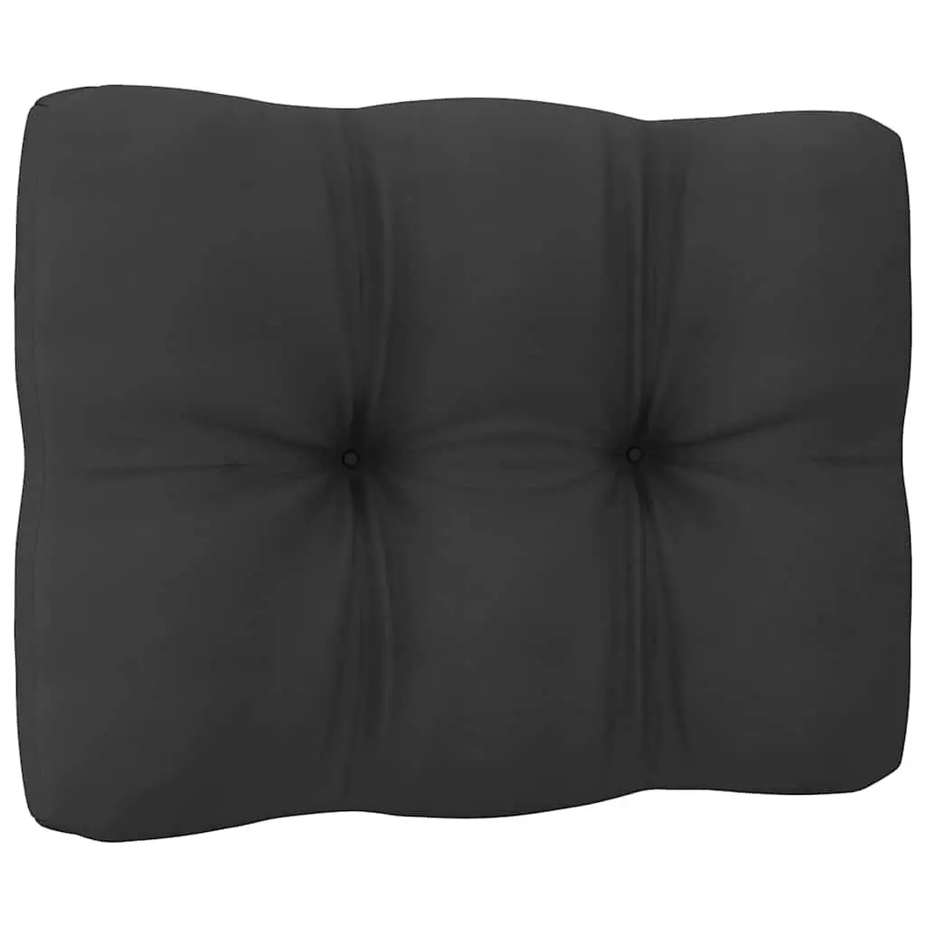 9-Piece Modular Garden Lounge Set with Anthracite Cushions