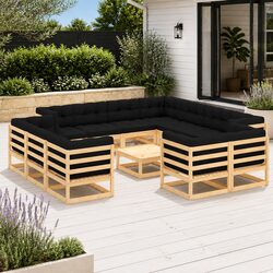 13 Piece Outdoor Patio Furniture Set with Cushions