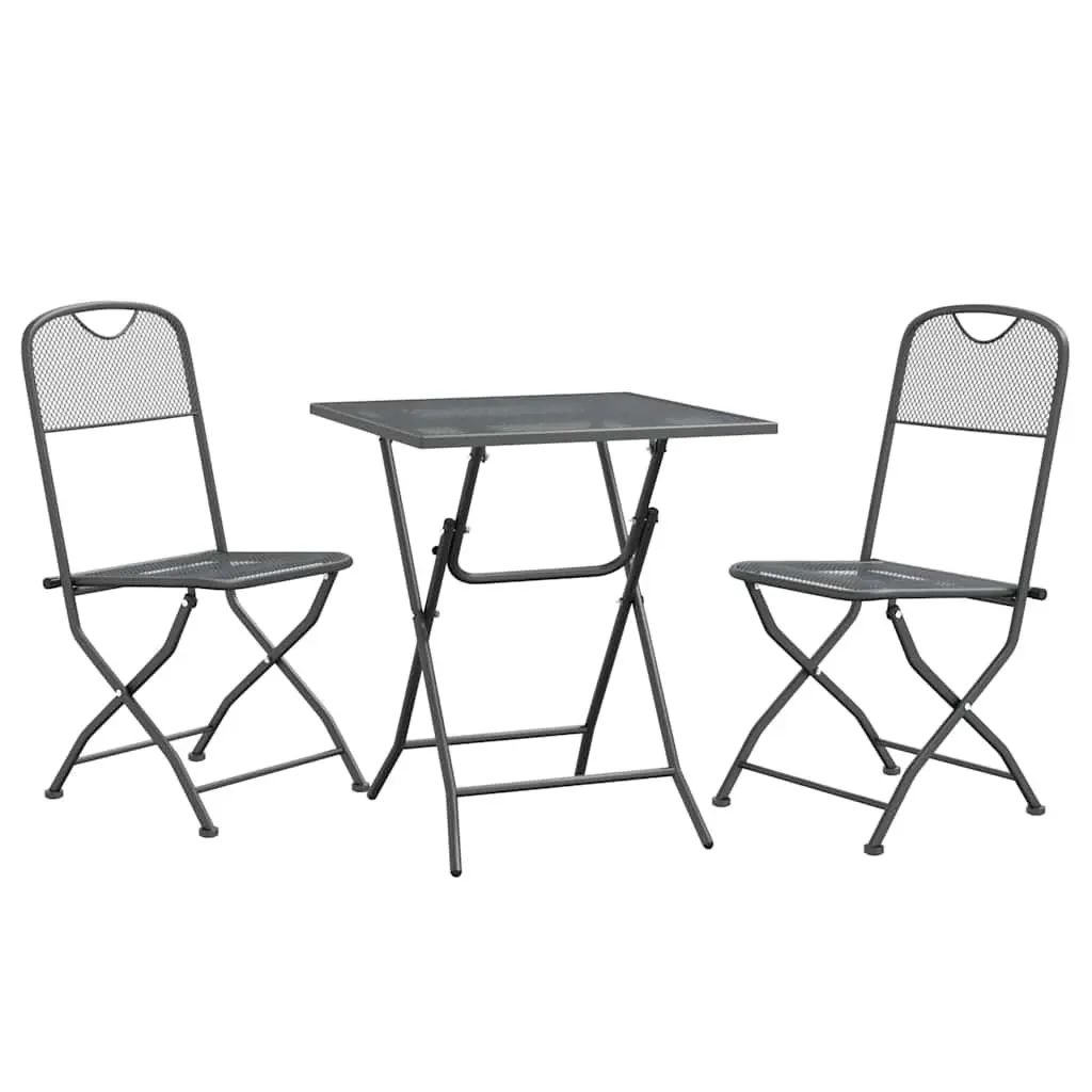 3 Piece Garden Dining Set for Outdoor Use