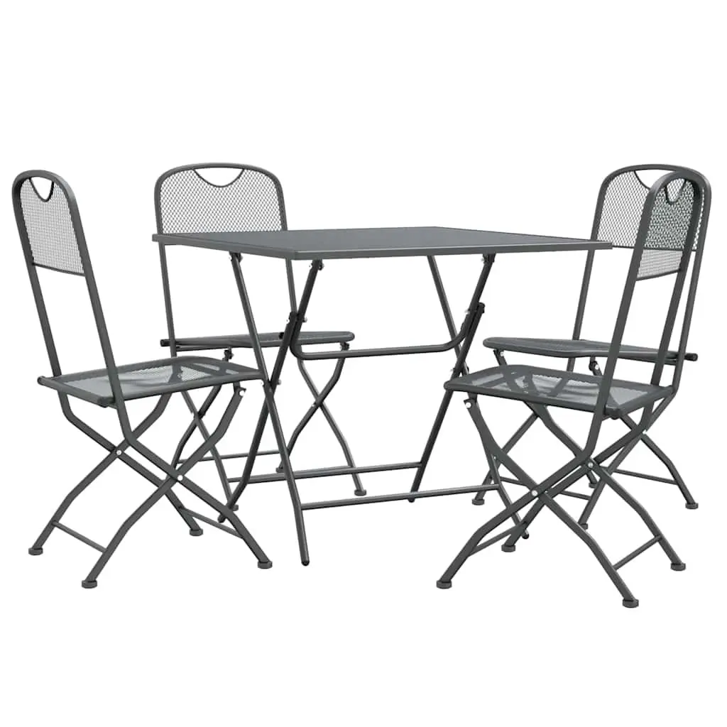5-Piece Anthracite Outdoor Dining Set