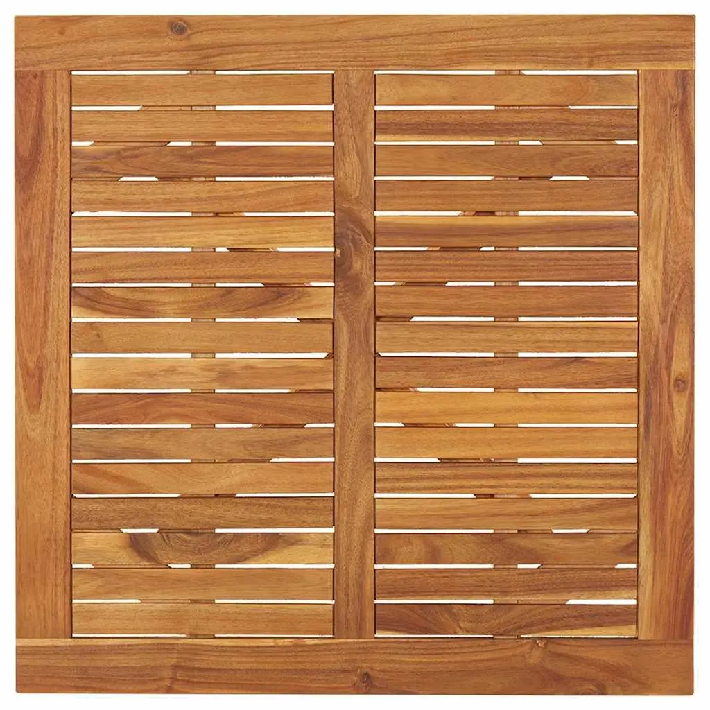 Solid Wood Acacia 3 Piece Outdoor Dining Set
