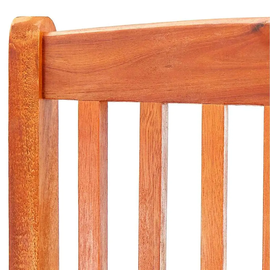 6 Piece Folding Eucalyptus Garden Chair Set