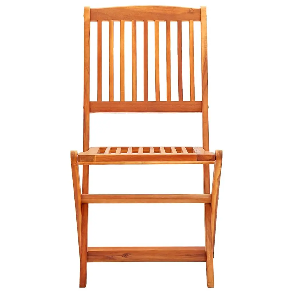 7-Piece Eucalyptus Wood Folding Outdoor Dining Set