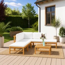 6-Piece Garden Lounge Set for Ultimate Comfort