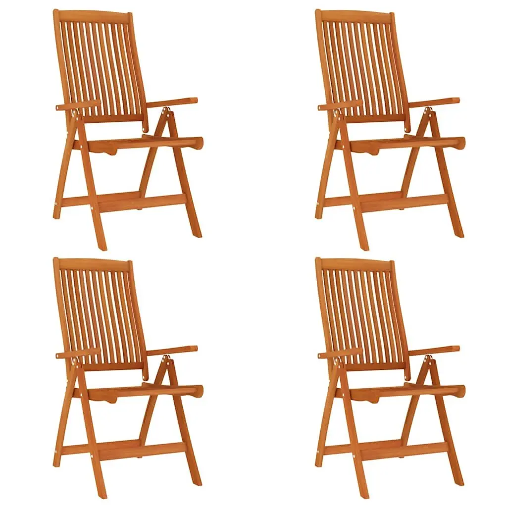 Garden Dining Set 5 Piece Outdoor Patio Furniture Extendable Table Reclining