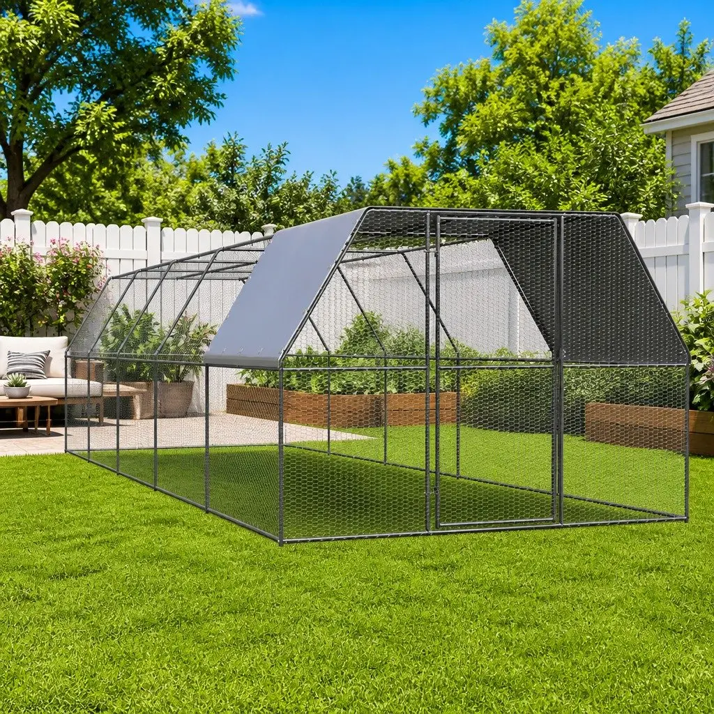 Galvanised Steel Chicken Cage for Small Animals