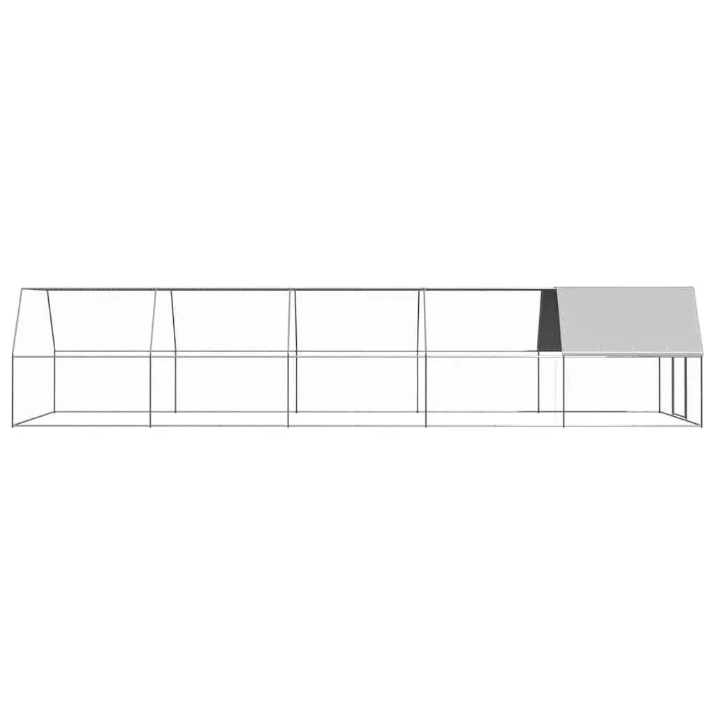 Galvanised Steel Chicken Cage for Small Animals