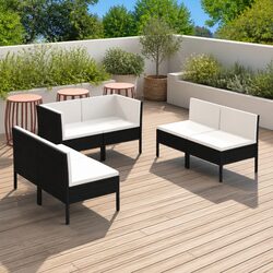 Durable 6-Piece Garden Lounge Set for Outdoor Relaxation
