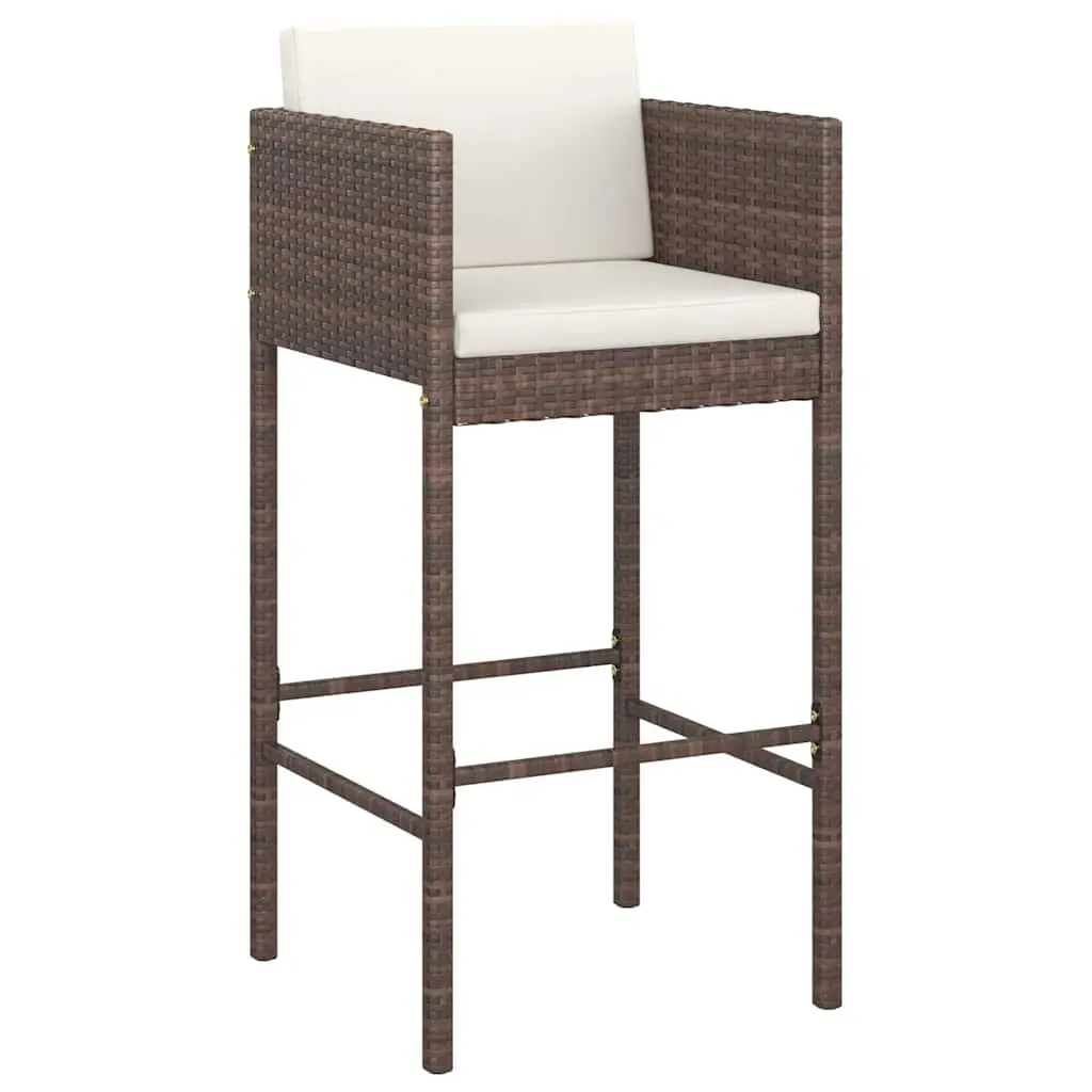 Garden Bar Set with Cushions for Outdoor Spaces