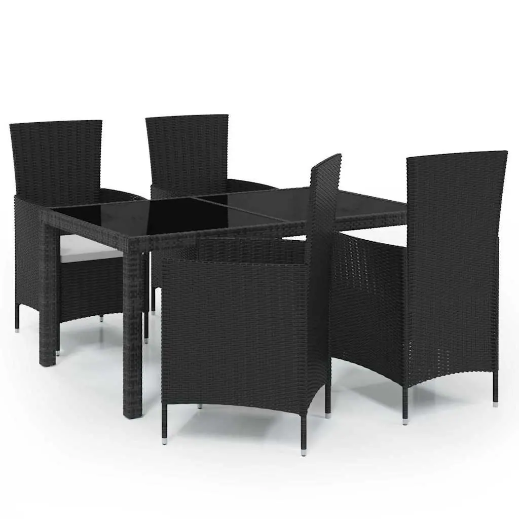 5-Piece Outdoor Dining Set with Cushions