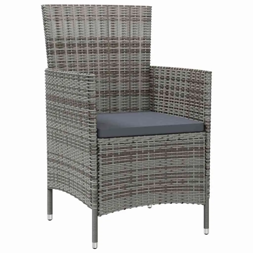 5 Piece Outdoor Dining Set with Cushions