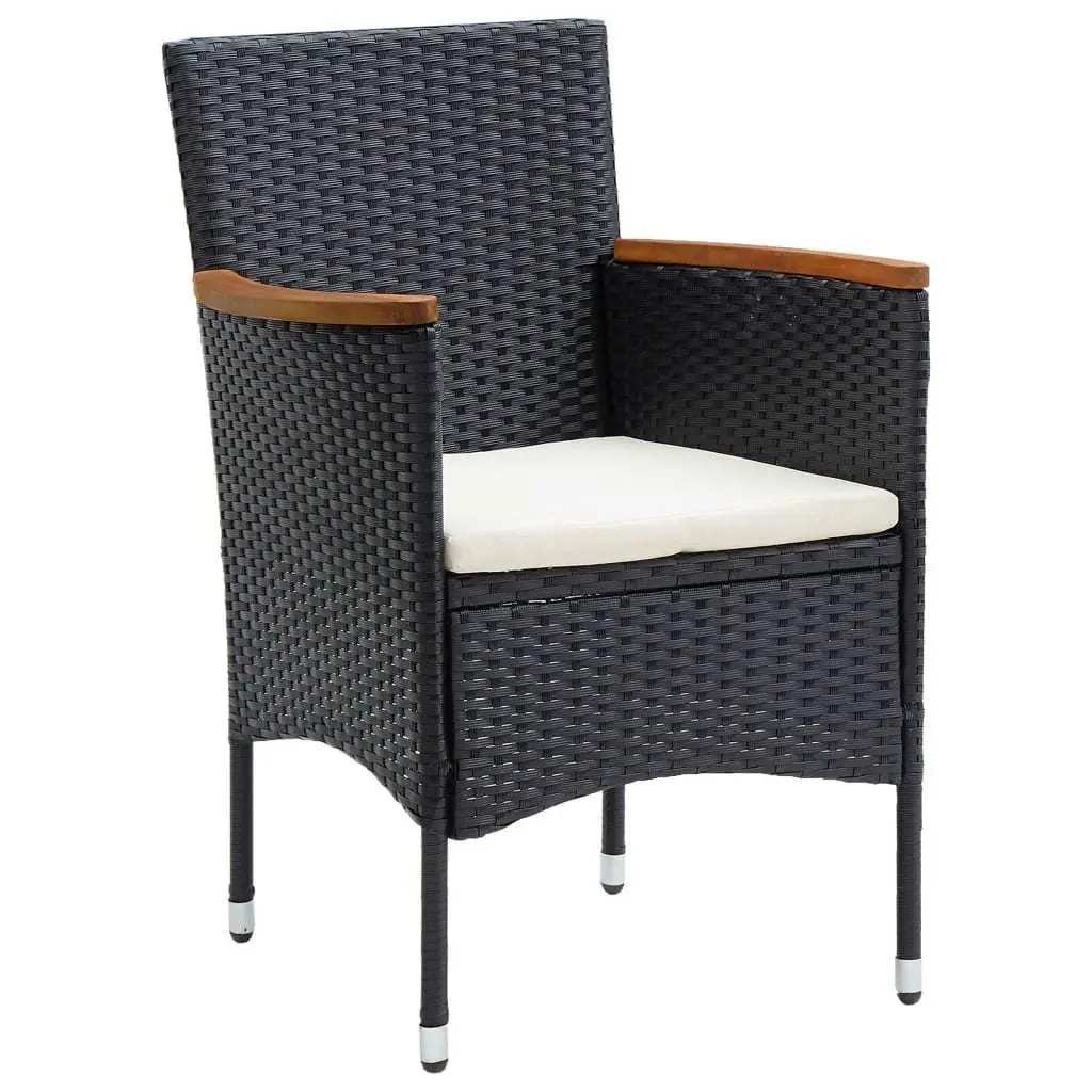 9-Piece Garden Dining Set with Cushions