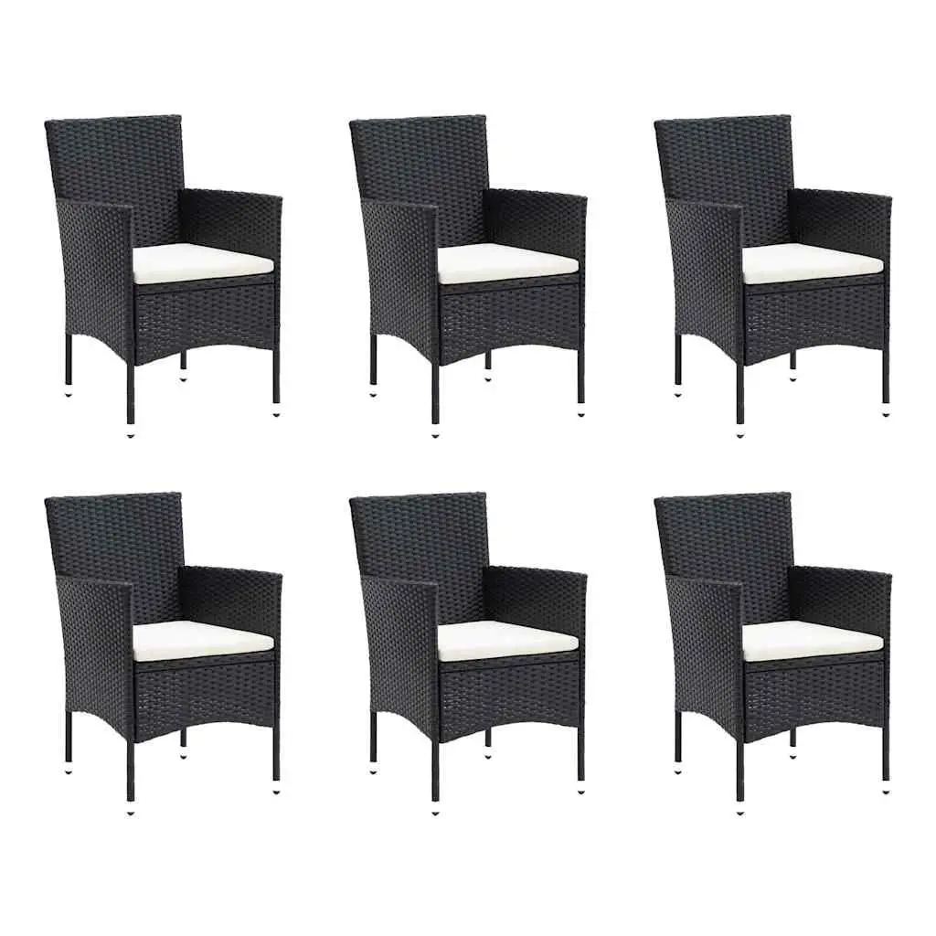 7 Piece Outdoor Dining Set with Cushions