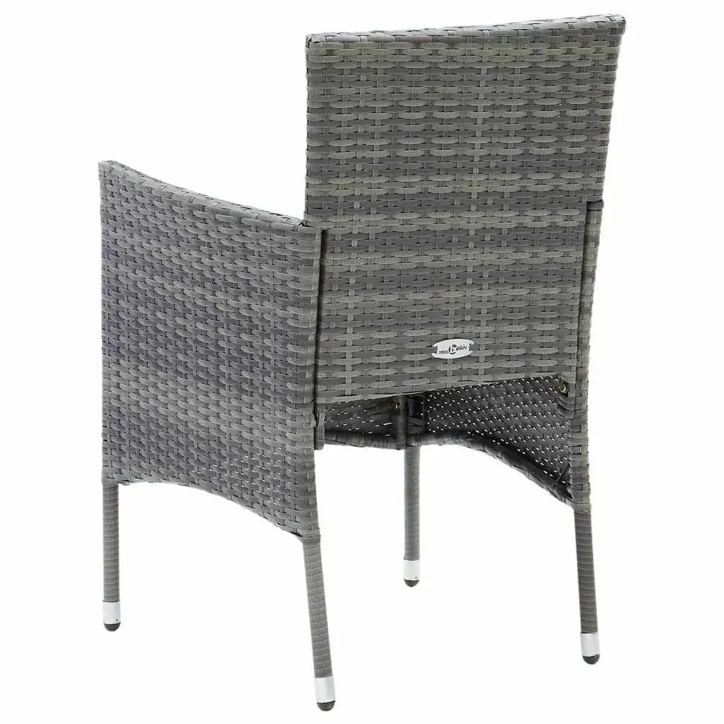 Garden Dining Set with Cushions for Outdoor Spaces