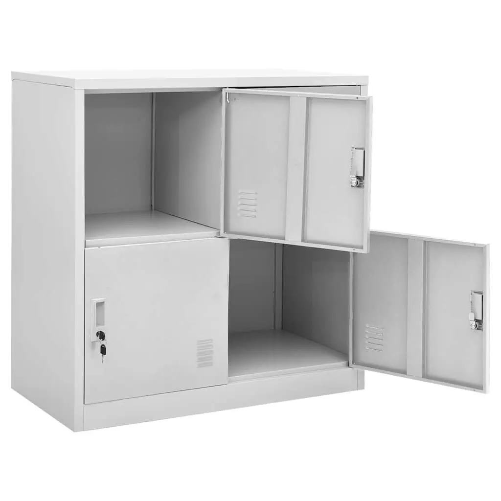 Grey Steel Locker Cabinets for Secure Storage