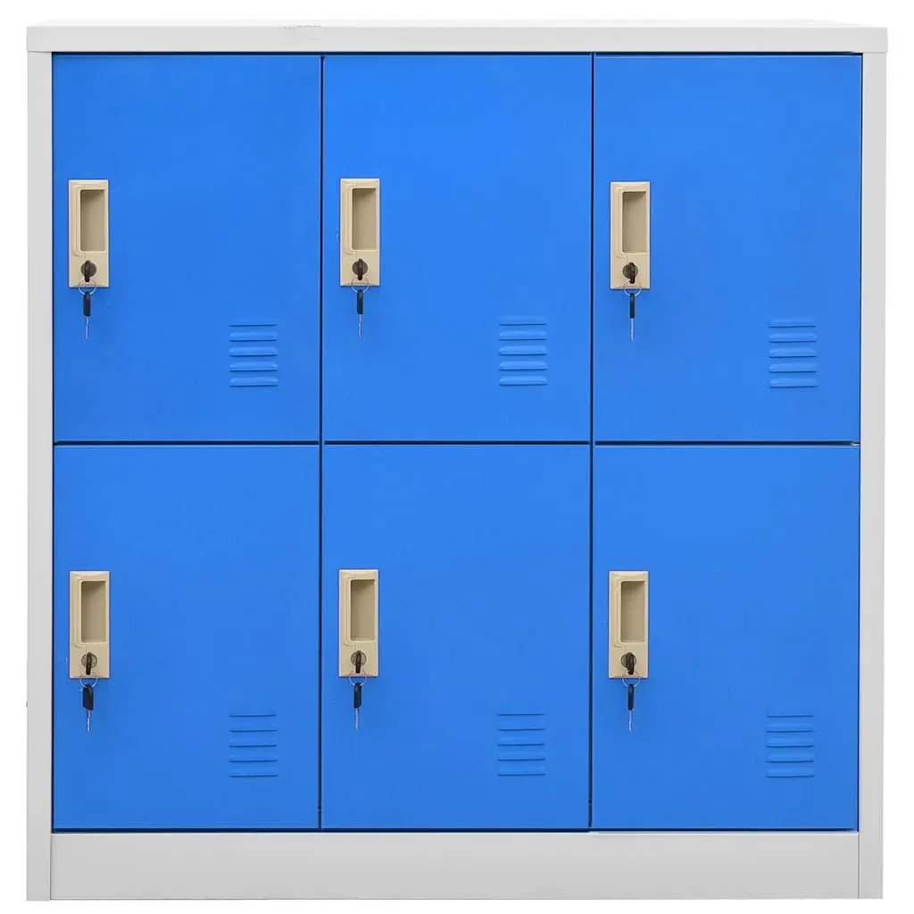 5-Piece Steel Locker Cabinet Set for Secure Storage