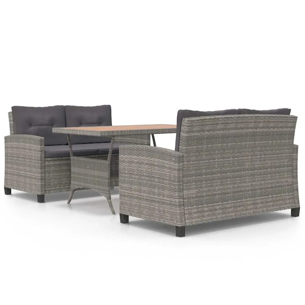 3-Piece Outdoor Dining Set for Patios