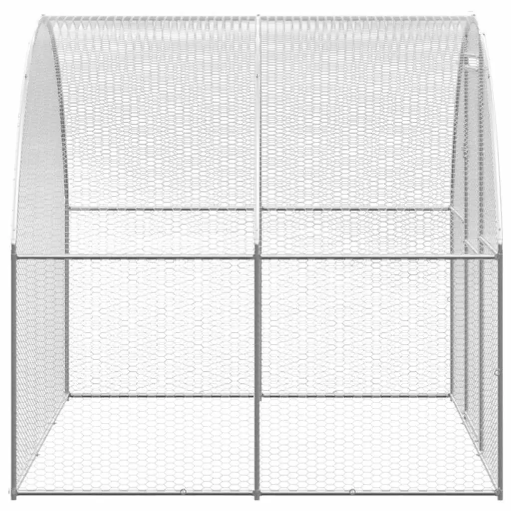 Outdoor Chicken Coop 3x16x2m Steel Wire Enclosure