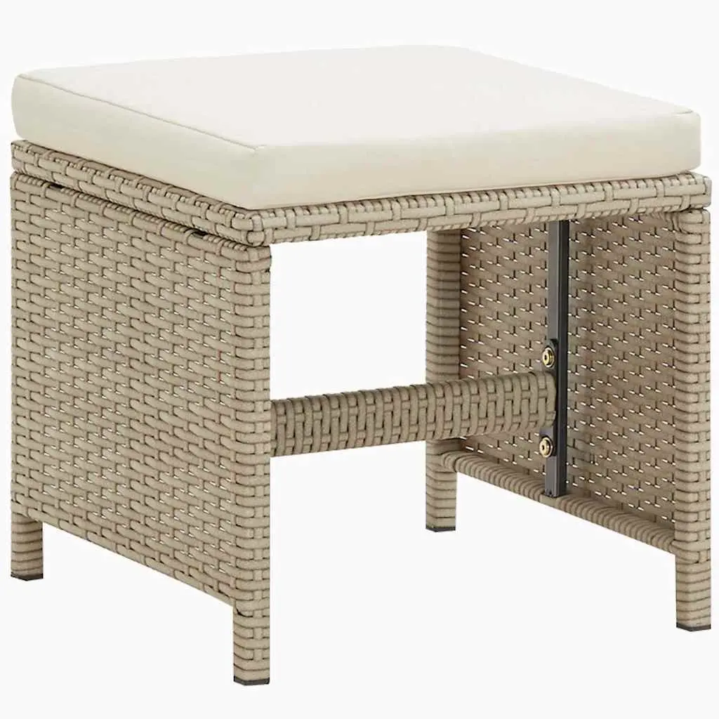 9-Piece Garden Dining Set with Cushions