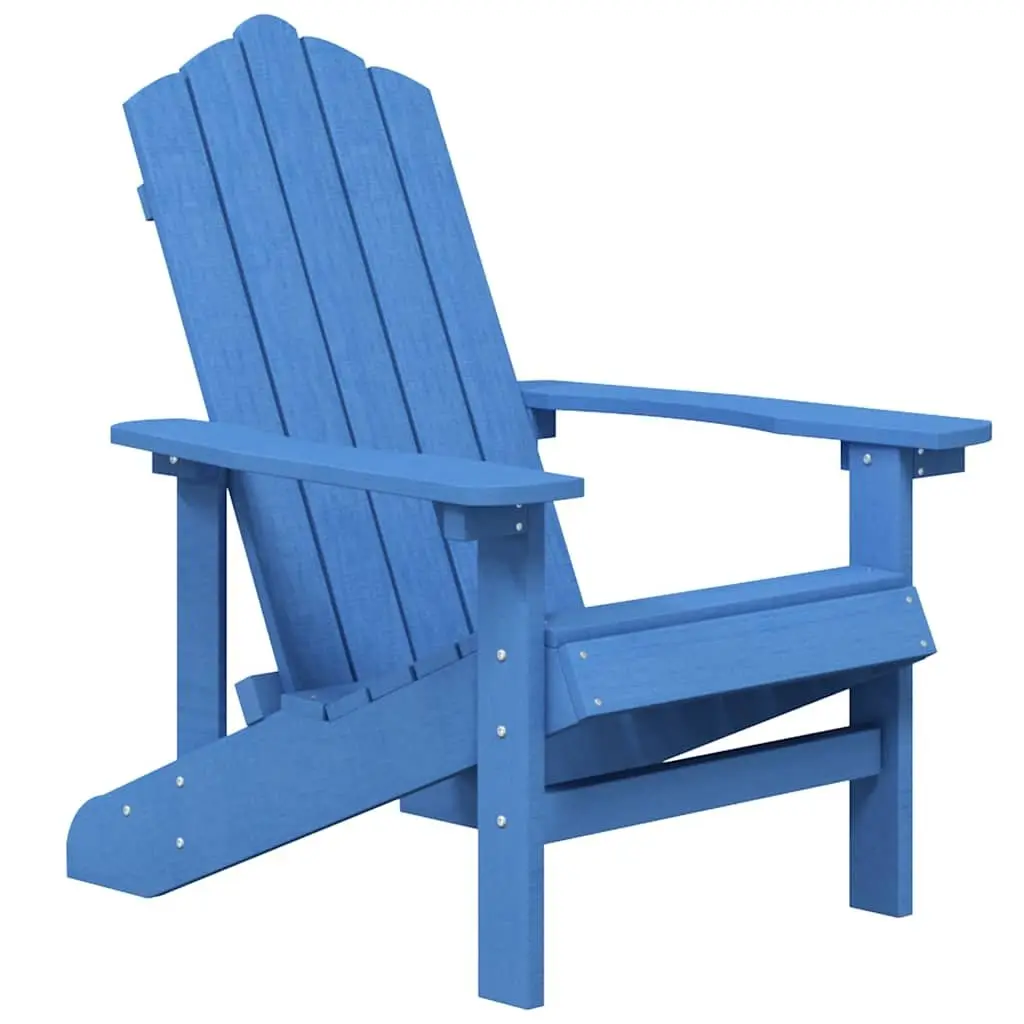 Adirondack Chair and Table Set in Blue