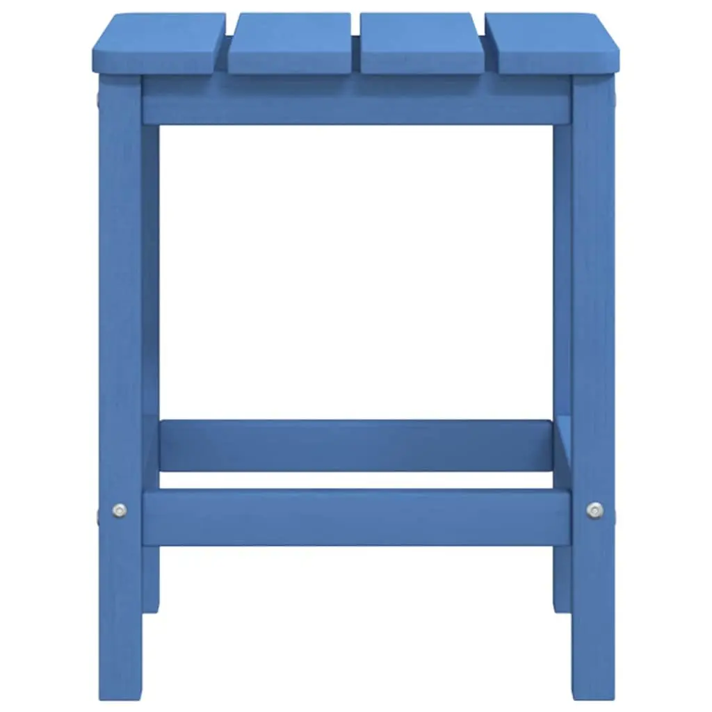 Adirondack Chair and Table Set in Blue