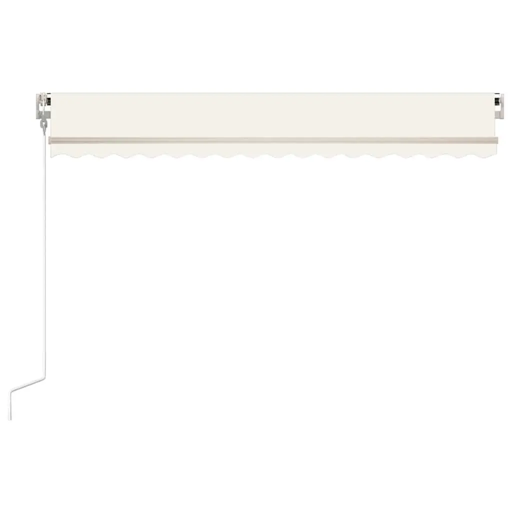 Cream Automatic Retractable Awning 400x300 cm with Remote