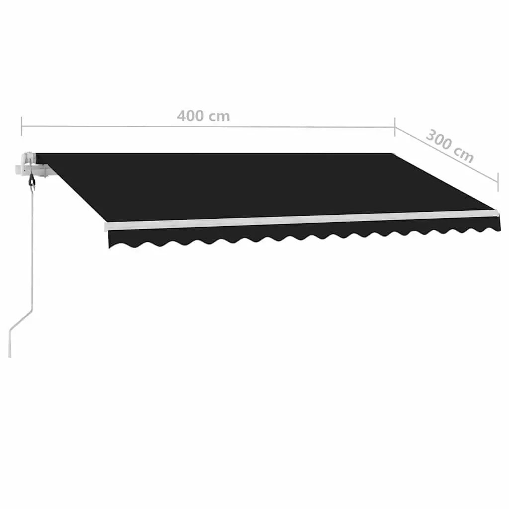 Automatic Retractable Awning 400x300cm for Patios