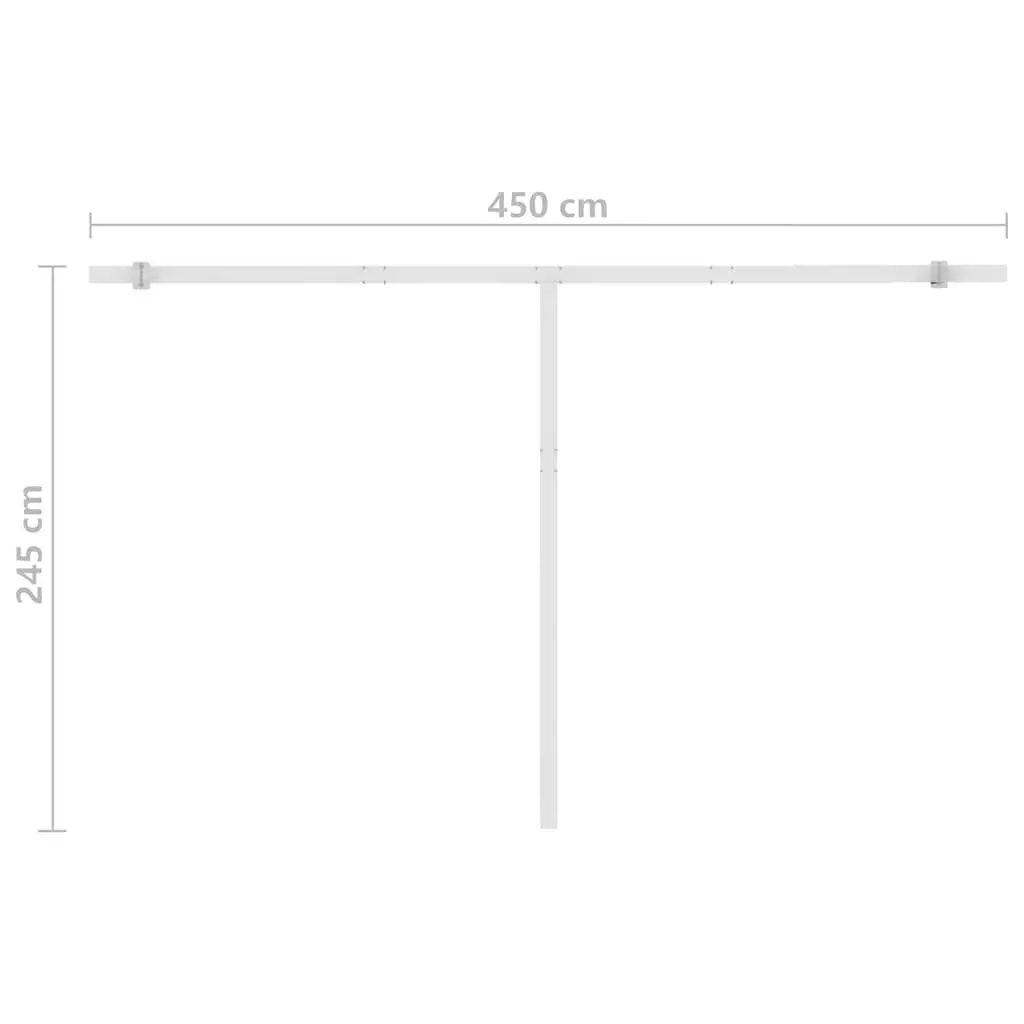 Freestanding Automatic Retractable Awning 450x300cm