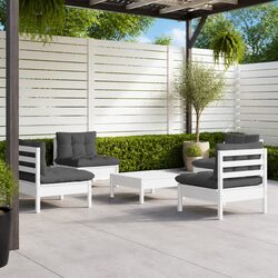 Premium 5-Piece Garden Lounge Set with Cushions