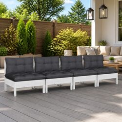Durable 4-Seater Garden Sofa with Modular Design