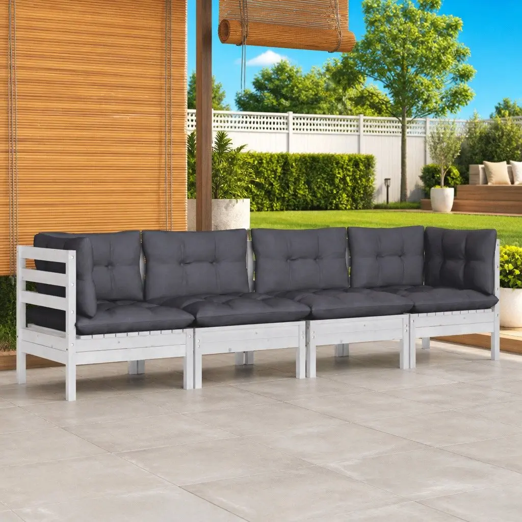 4-Piece Garden Lounge Set for Outdoor Relaxation