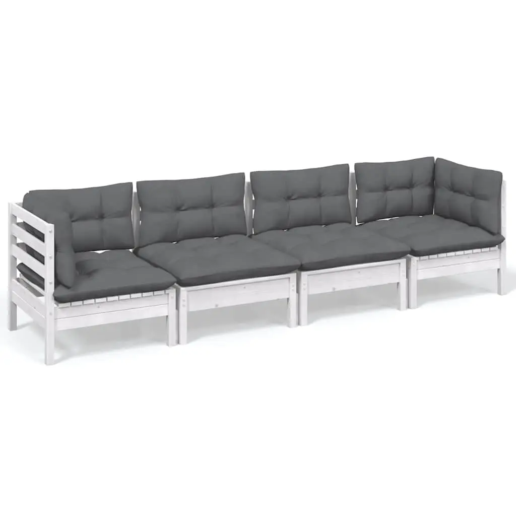 4-Piece Garden Lounge Set for Outdoor Relaxation