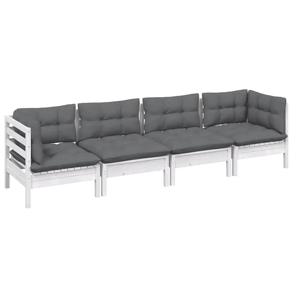 4-Piece Garden Lounge Set for Outdoor Relaxation